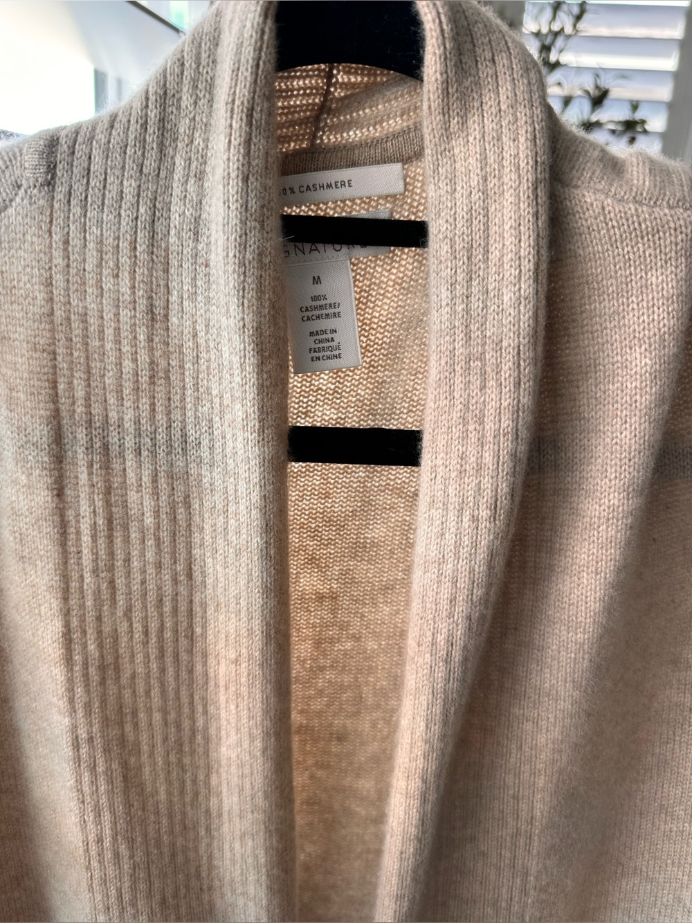 Cashmere cardigan from Nordstrom - Picture 5 of 5
